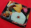 ハンバーグ&白身フライ弁当　824円～(税抜)