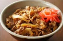牛すき丼(すき焼き味)(30人前～)(1人前1,300円・税抜)予約制
