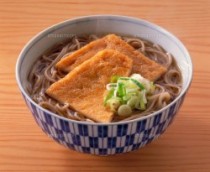 きつねそば(30人前～)(1人前1,100円・税抜)　予約制