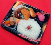 10個セット【ハンバーグ&コロッケ弁当】1食890円➡864円(税込)