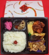 サバの味噌煮と豚の生姜焼き弁当　1,019円