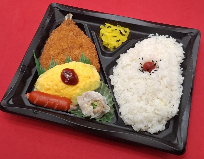 アジフライ弁当　741(税抜)