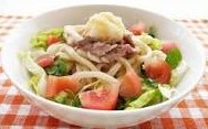 サラダうどん(30人前～)(1人前1,300円・税抜)　予約制