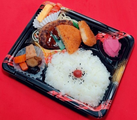 デミハンとソースコロッケ弁当(926円税抜)