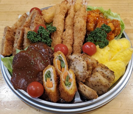 【特大】海老フライ洋風オードブル　7407円(税抜)(9人～10人前)