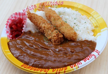 海老フライカレー　1019円(税込)